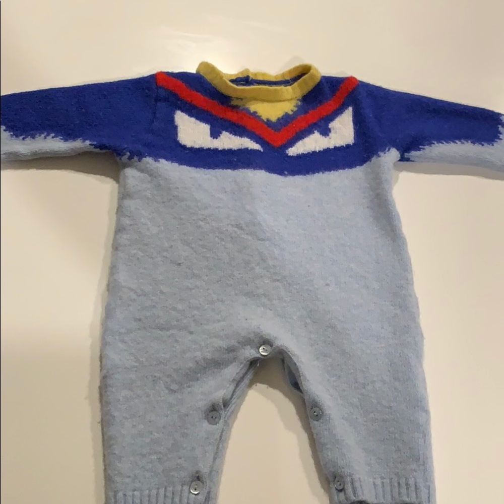 Fendi cashmere onesie